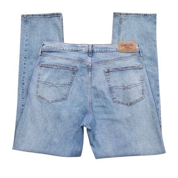 Signature Levi Strauss Gold Athletic Fit Jeans Size 36 - Picture 8 of 12